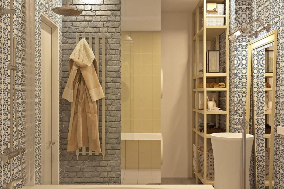 Дизайн маленькой ванной комнаты | Ndesign.by